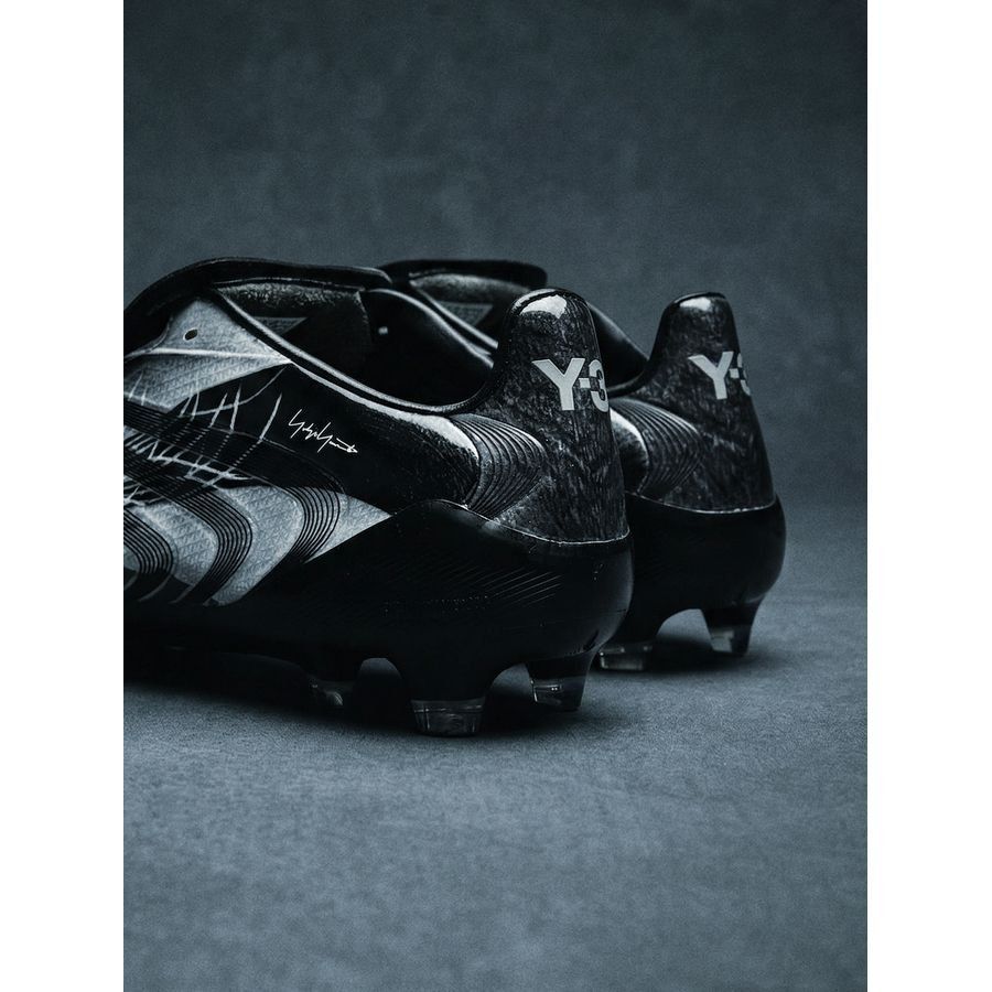 adidas F50 Elite Tunit Y-3 FG - Argenté/Noir/Gris ÉDITION LIMITÉE