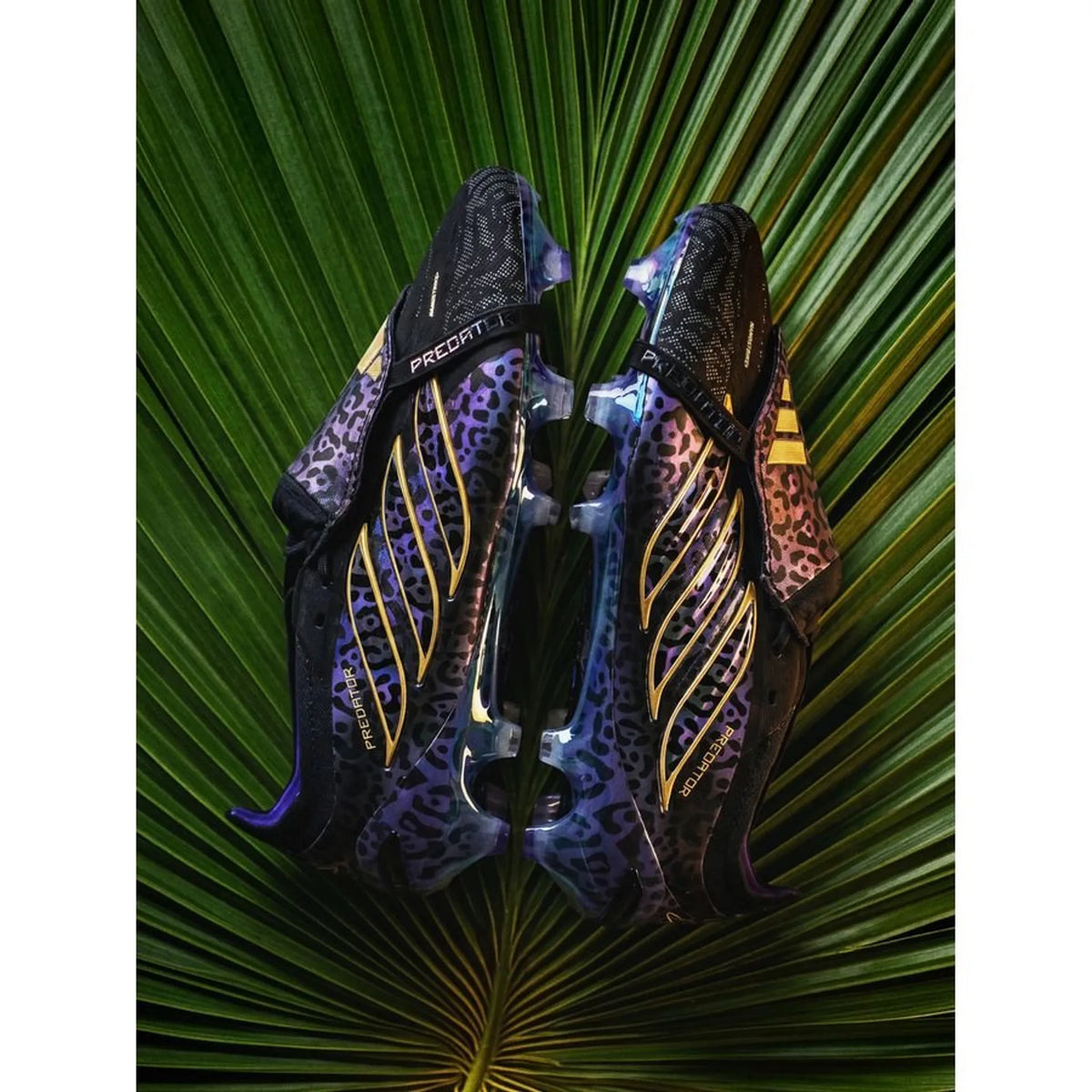 adidas Predator Elite Fold-over Tongue Elite FG Kaká - Noir/Violet/Doré ÉDITION LIMITÉE
