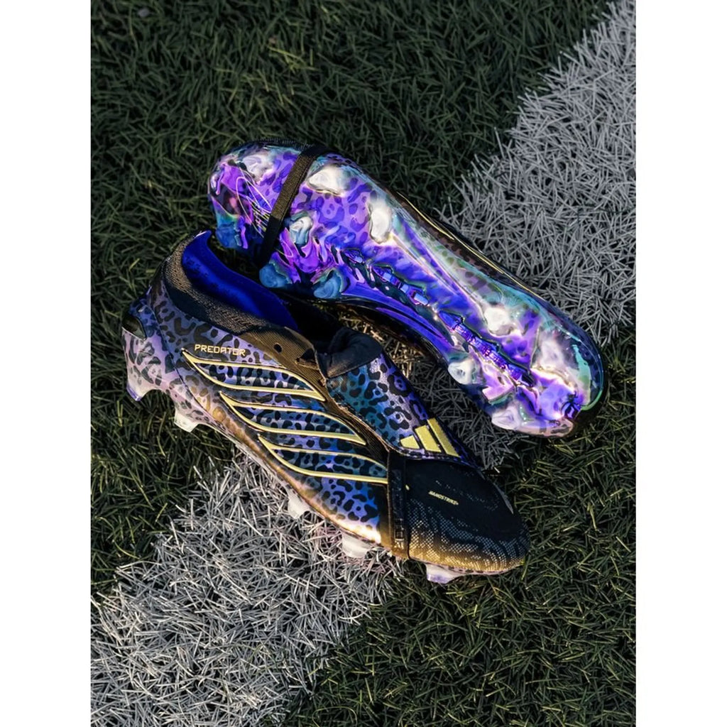 adidas Predator Elite Fold-over Tongue Elite FG Kaká - Noir/Violet/Doré ÉDITION LIMITÉE