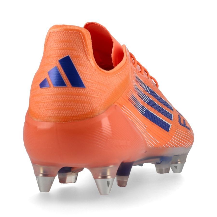 adidas F50 Elite SG Coral Blaze - Beam Orange/Bleu/Blanc
