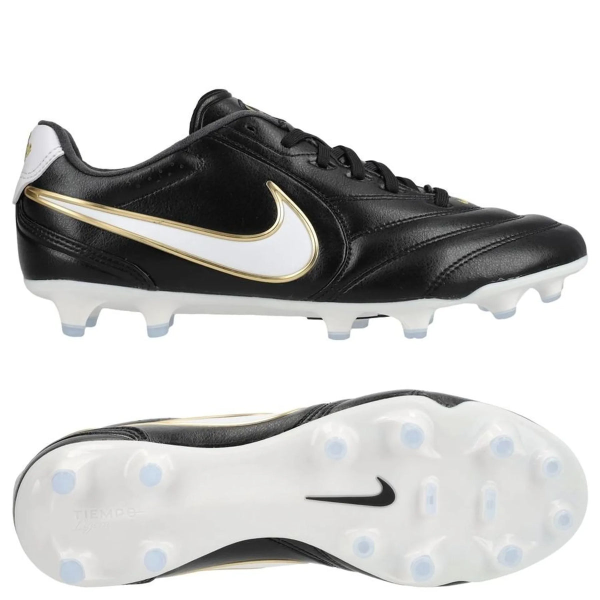 Nike Tiempo Ligera Pro FG - Noir/Blanc