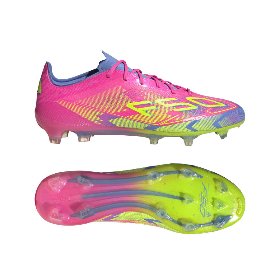 ADIDAS F50 ROSE ET JAUNE