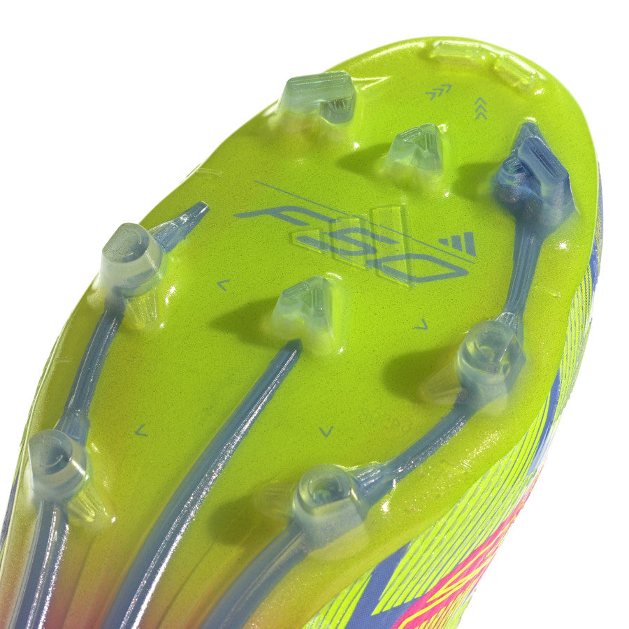ADIDAS F50 ROSE ET JAUNE