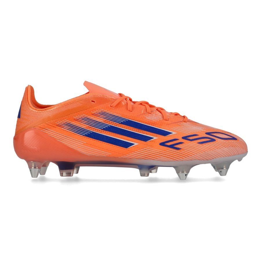 adidas F50 Elite SG Coral Blaze - Beam Orange/Bleu/Blanc