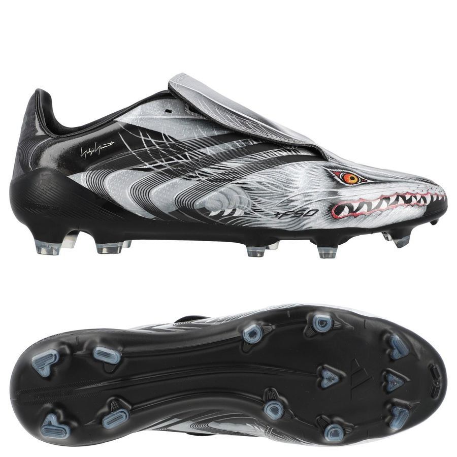adidas F50 Elite Tunit Y-3 FG - Argenté/Noir/Gris ÉDITION LIMITÉE