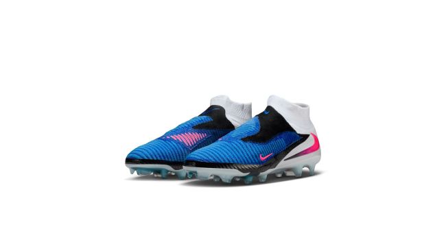 Nike PHANTOM 6 HIGH ELITE FG bleu